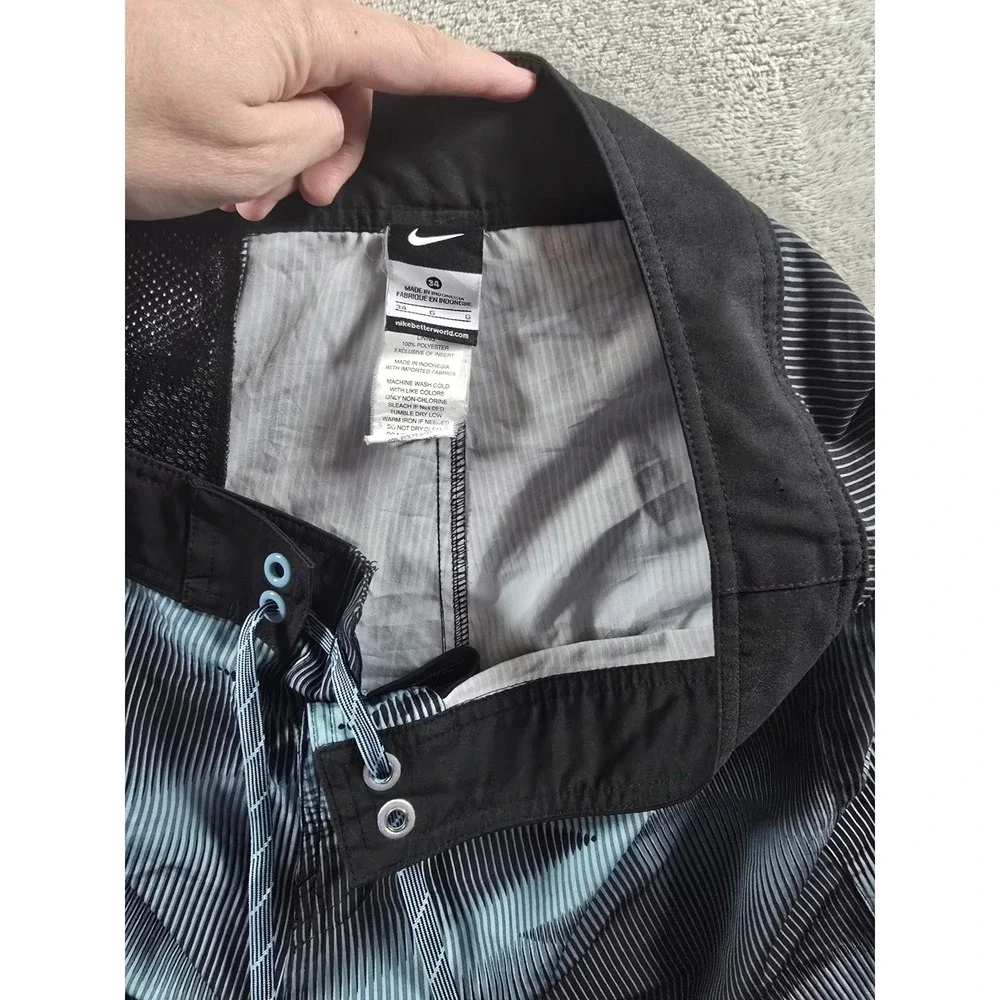 Nike Board Shorts Mens 34 Swim Trunks Stretch Beach‎ Casual Athletic Swim Trunks